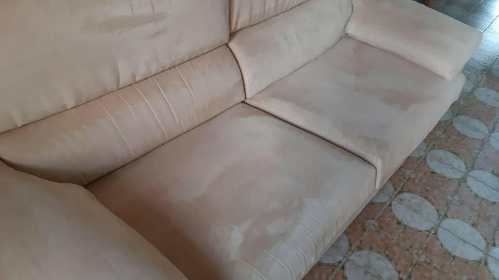 divano letto 2 posti in tessuto velluto