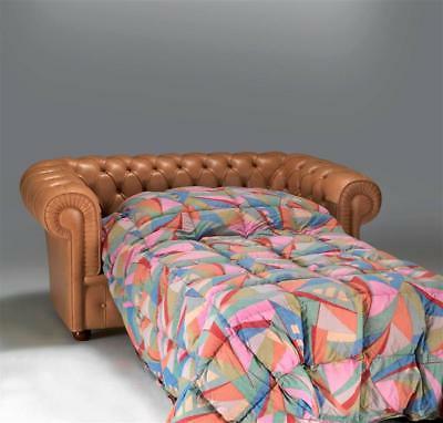 divano letto chesterfield 3 posti seduta matrimoniale