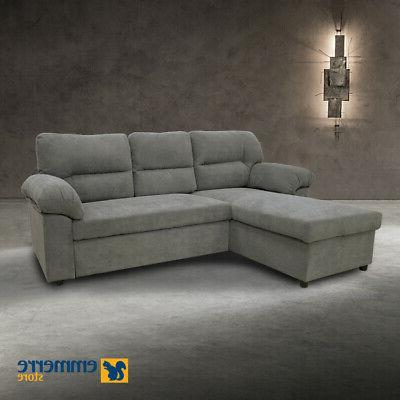 divano letto con penisola contenitore in offerta