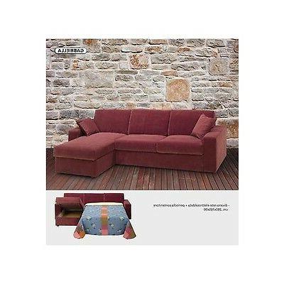 divano letto con penisola tessuto super prezzo