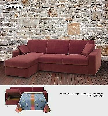 divano letto con penisola tessuto super prezzo