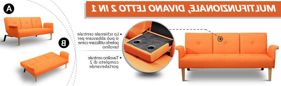 divano letto di design vintage ma come