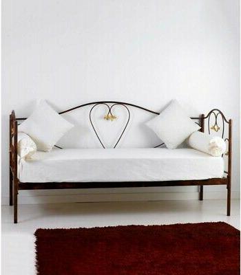 divano letto in ferro battuto marilyn 202x85h