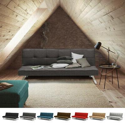 divano letto in tessuto 2 posti design