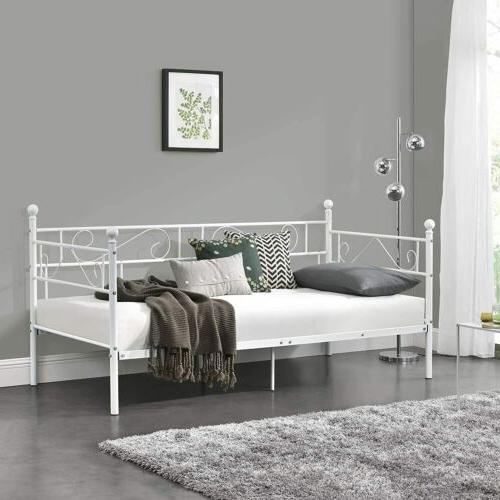 divano letto metallo 195 x 95 cm