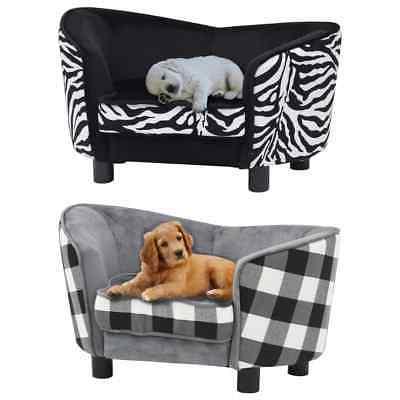 divano per cani 68x38x38 cm in peluche