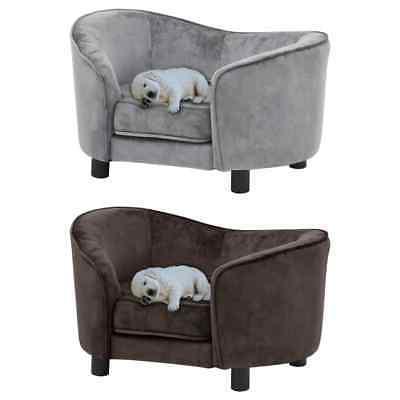 divano per cani 69x49x40 cm in peluche