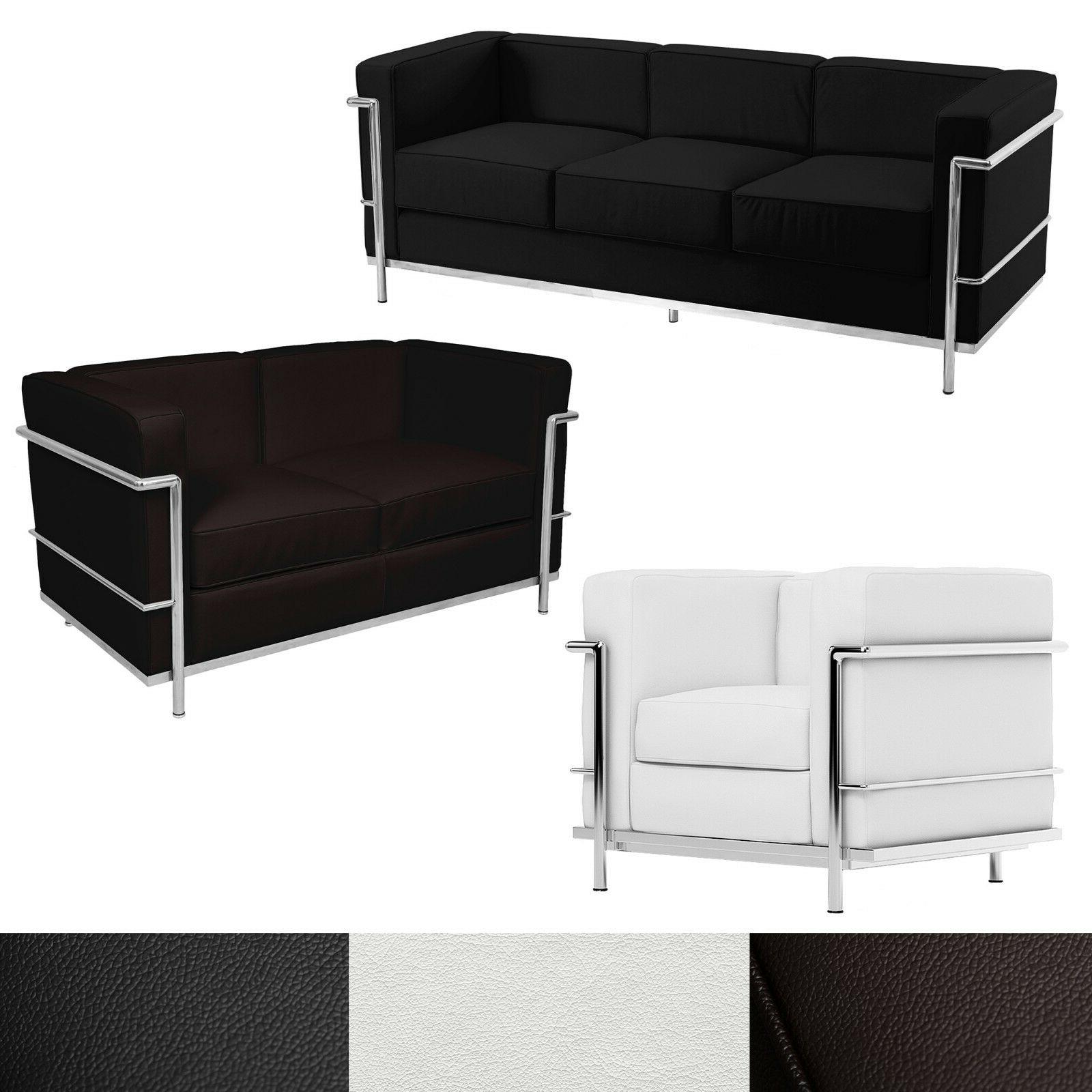 divano poltrona modello paris ecopelle e acciaio