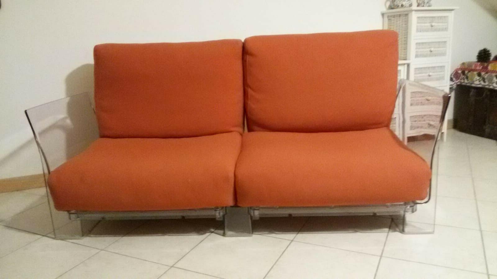 divano pop 2 posti design come nuovo