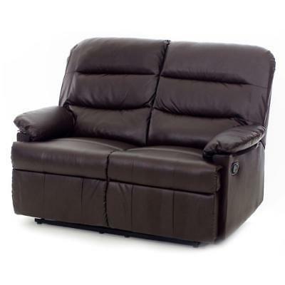 divano salotto 2 posti marrone mara relax
