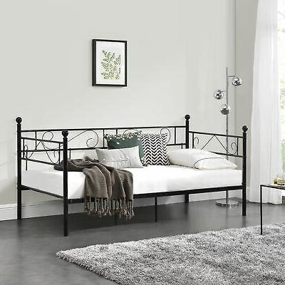 en casa divano letto metallo 90x200cm sofa