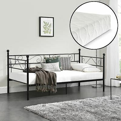 en casa divano letto metallo con materasso