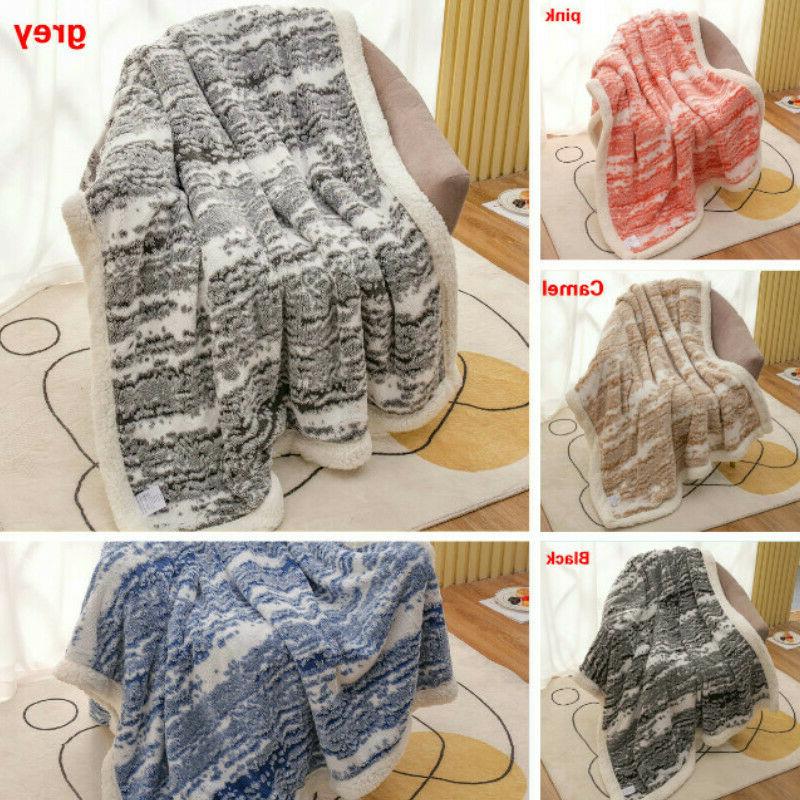 flanella copriletto coperta super soffice peluche biancheria