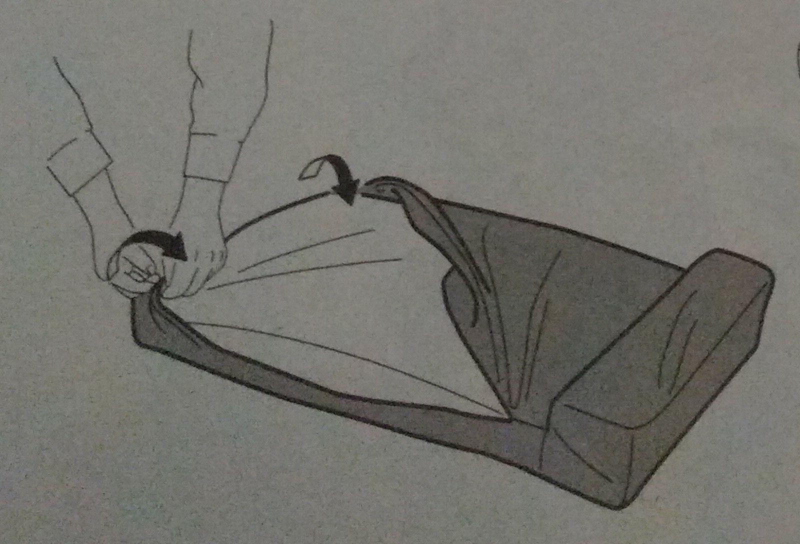 fodera cuscino da seduta divano letto ektorp