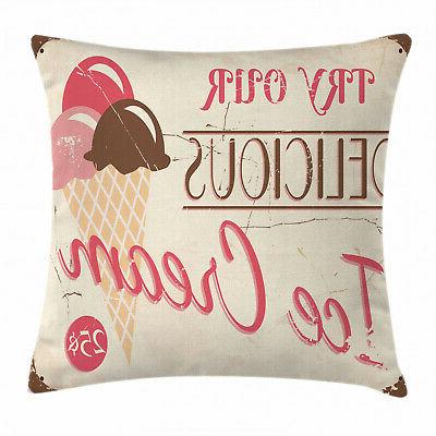gelato coperture cuscino del divano pop art