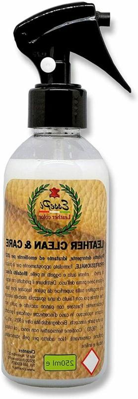 leather clean and care prodotto per pulizia