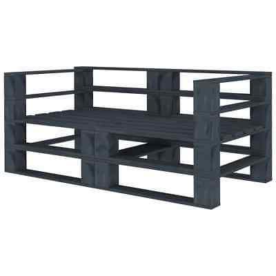 legno divano da giardino 2 posti pallet