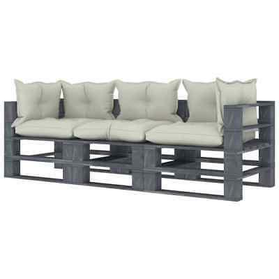 legno divano da giardino 3 posti con