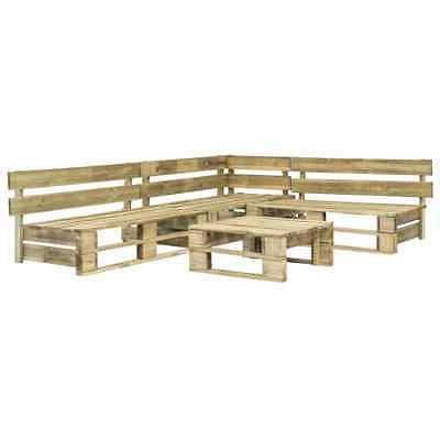 legno massello pino set divani giardino su