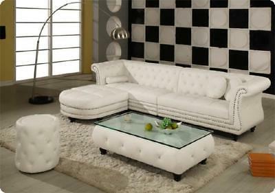 lusso designer chesterfield divano ad angolo divano