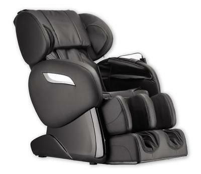 lusso sedia massaggio shiatsu f2000 pelle nera