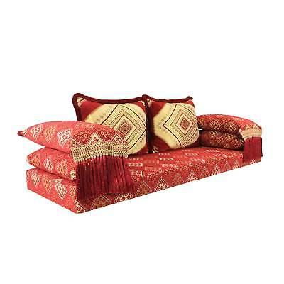 orientale divano oman rosso 15 sidari 200x70cm