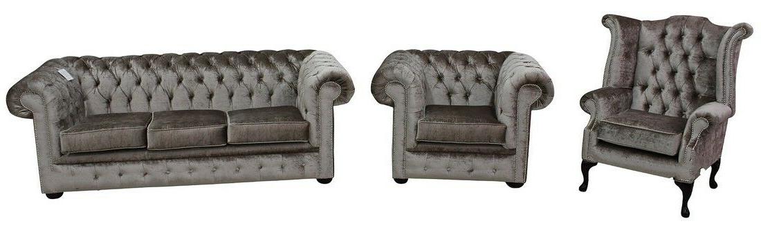 osti chesterfield divano in pelle imbottitura ohren