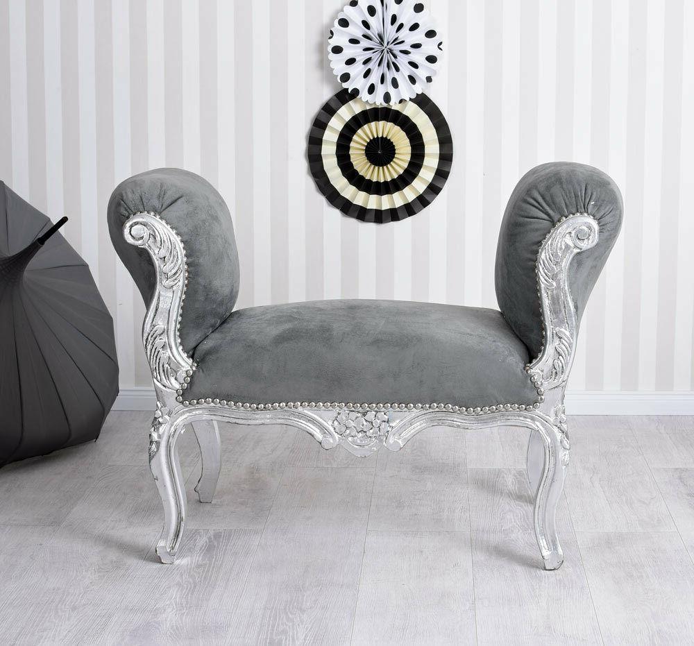 piccolo divano barockmobel panca sgabello barocco sgabello