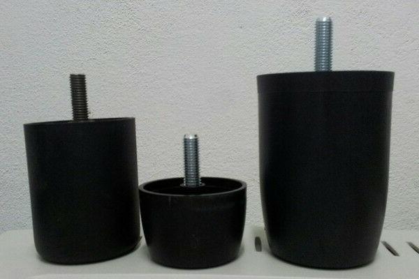 piede plastica pvc gamba piedino piedi divano