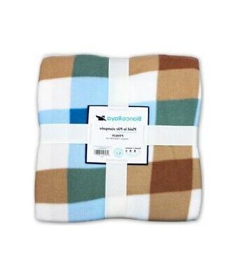 plaid coperta pile stampato divano letto una