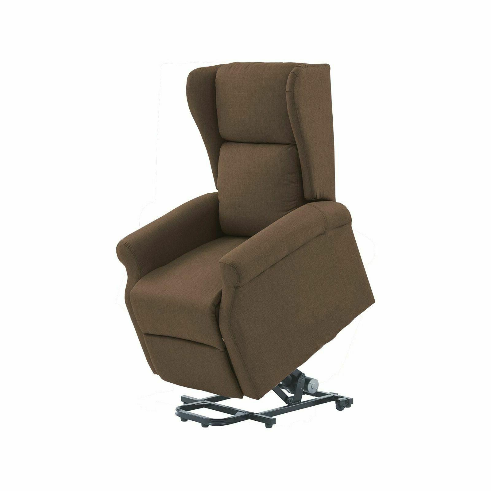 poltrona elettrica motorizzata relax recliner ecopelle poltr