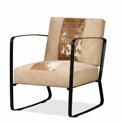 poltrona in vera pelle di capra e