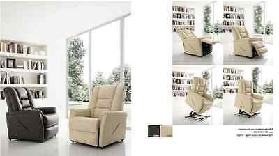 poltrona relax elettrica motorizzata recliner alzapersona ma