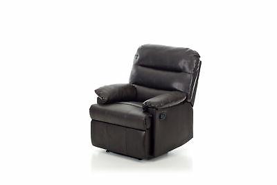 poltrona relax mod mara colore marrone in