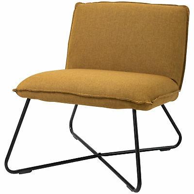 poltroncina moderna stile nordico sedia imbottita struttura