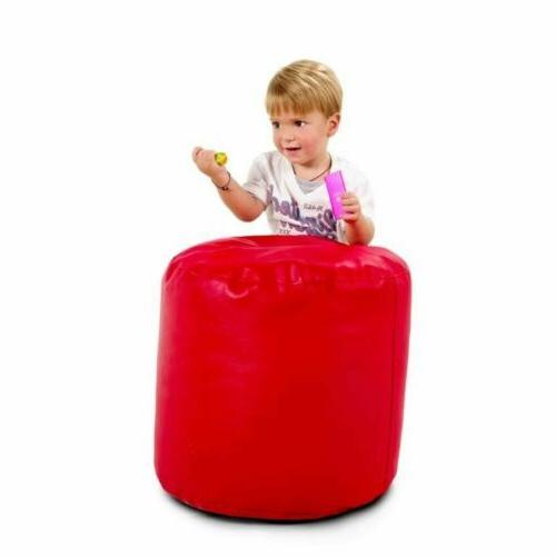 pouf cilindro jazz ecopelle classica imbottito ideale