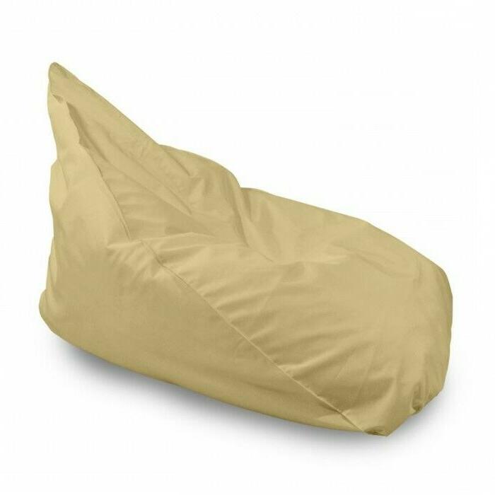 pouf sacco xl triangolare morbido microfibra antiallergico