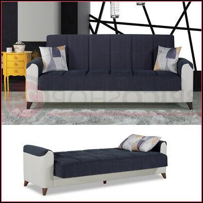pronto letto divano bianco antracite 3 posti