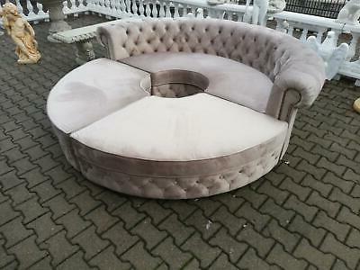 rundsofa tessuto rotondo divano xxl interni casa