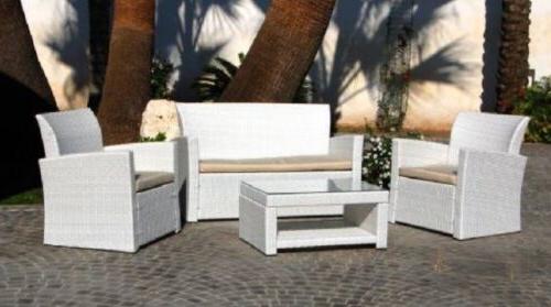 salottino set completo divano 2 posti tavolino