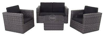 salotto giardino rattan sintetico salottino da esterno