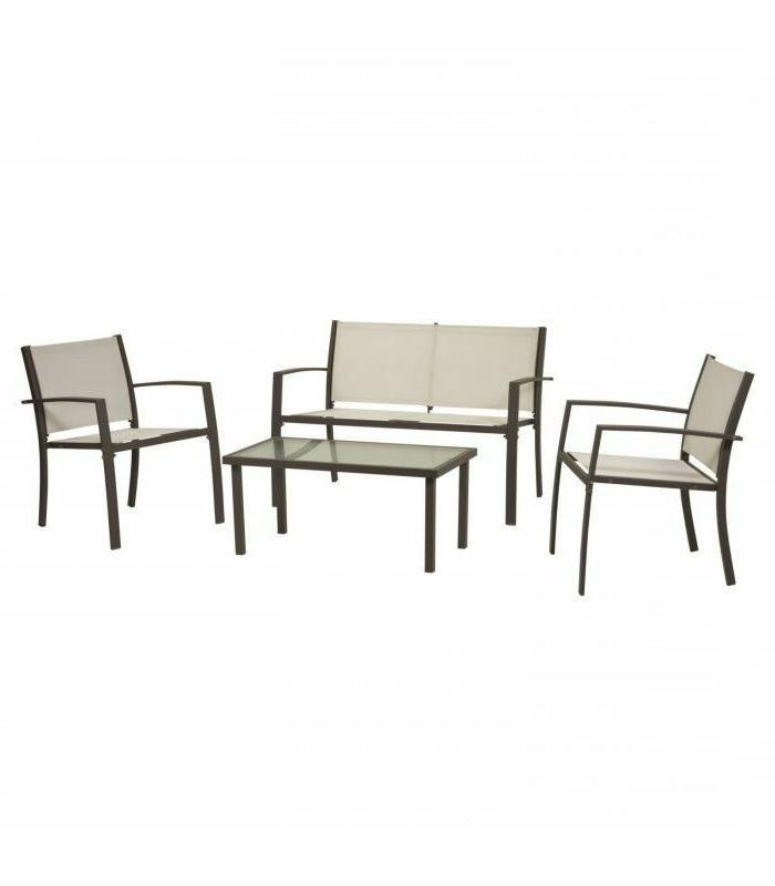 salotto set da giardino rattan esterno divano