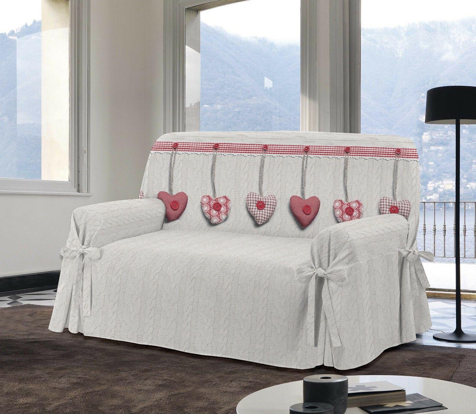salvadivano con laccetti cotone cuore appeso rosso