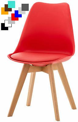 sedia pranzo design imbottita linares polipropilene similpel