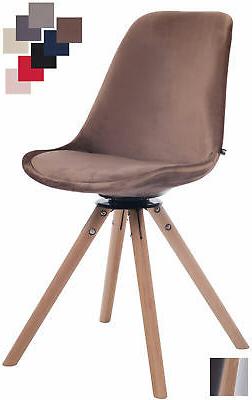 Sedia Pranzo Girevole Troyes Velluto Sedia R&eacute;tro In Legno I