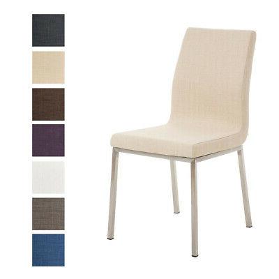 sedia pranzo imbottita colmar soggiorno elegante tessuto