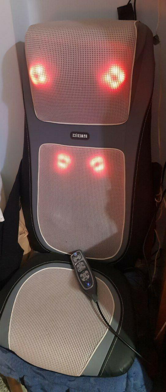 sedile massaggiante shiatsu 2in1 riscaldante schiena e