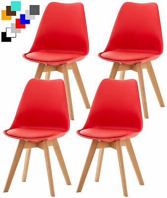 set 4 sedie pranzo tulip linares plastica