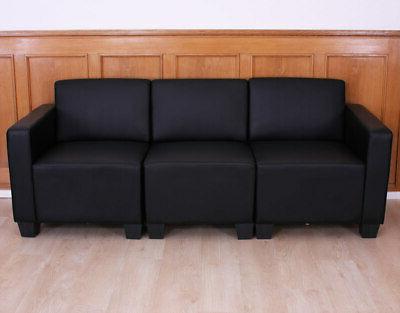 sistema modulare lione n71 salotto ecopelle divano