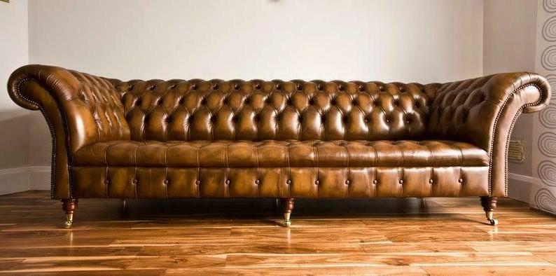 stile antico chesterfield imbottitura 4 posti xxl